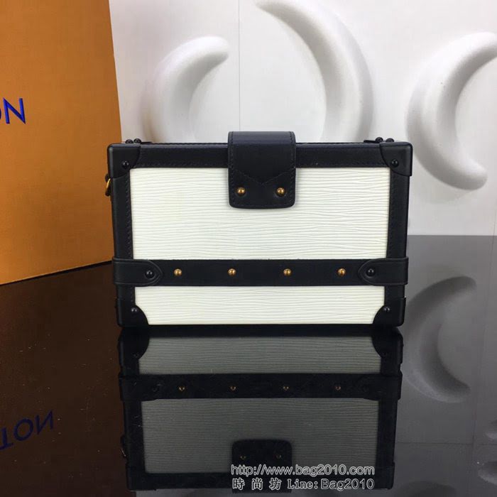 路易威登LV 頂級原單 M53137 經典款Petite Malle手袋 Epi皮革面 定制旅行箱 精品小號包袋  YDH2421